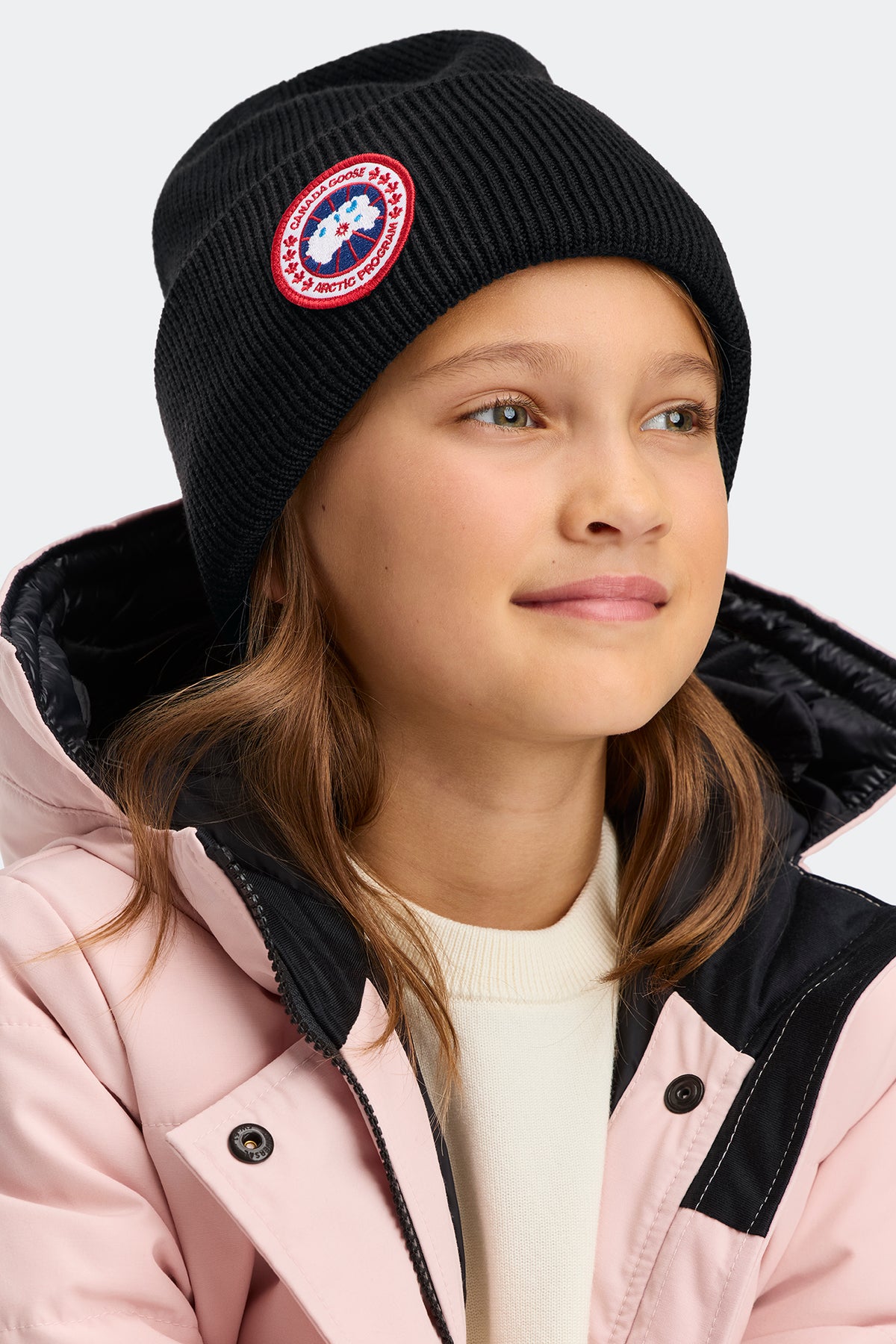 Youth Arctic Toque - Black 61 - on_front_02