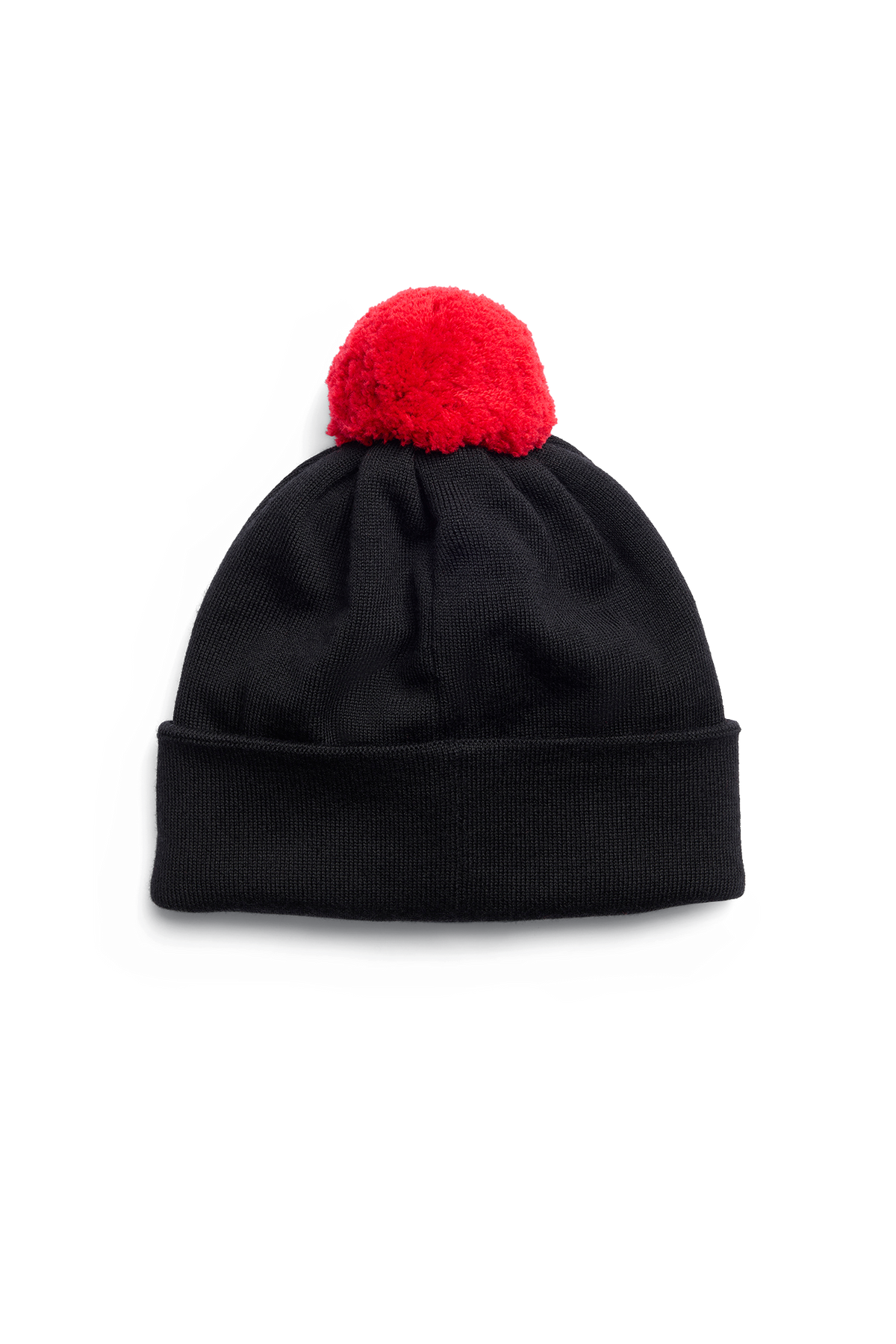 Kids Merino Pom Toque - Black 61 - off_detail_01