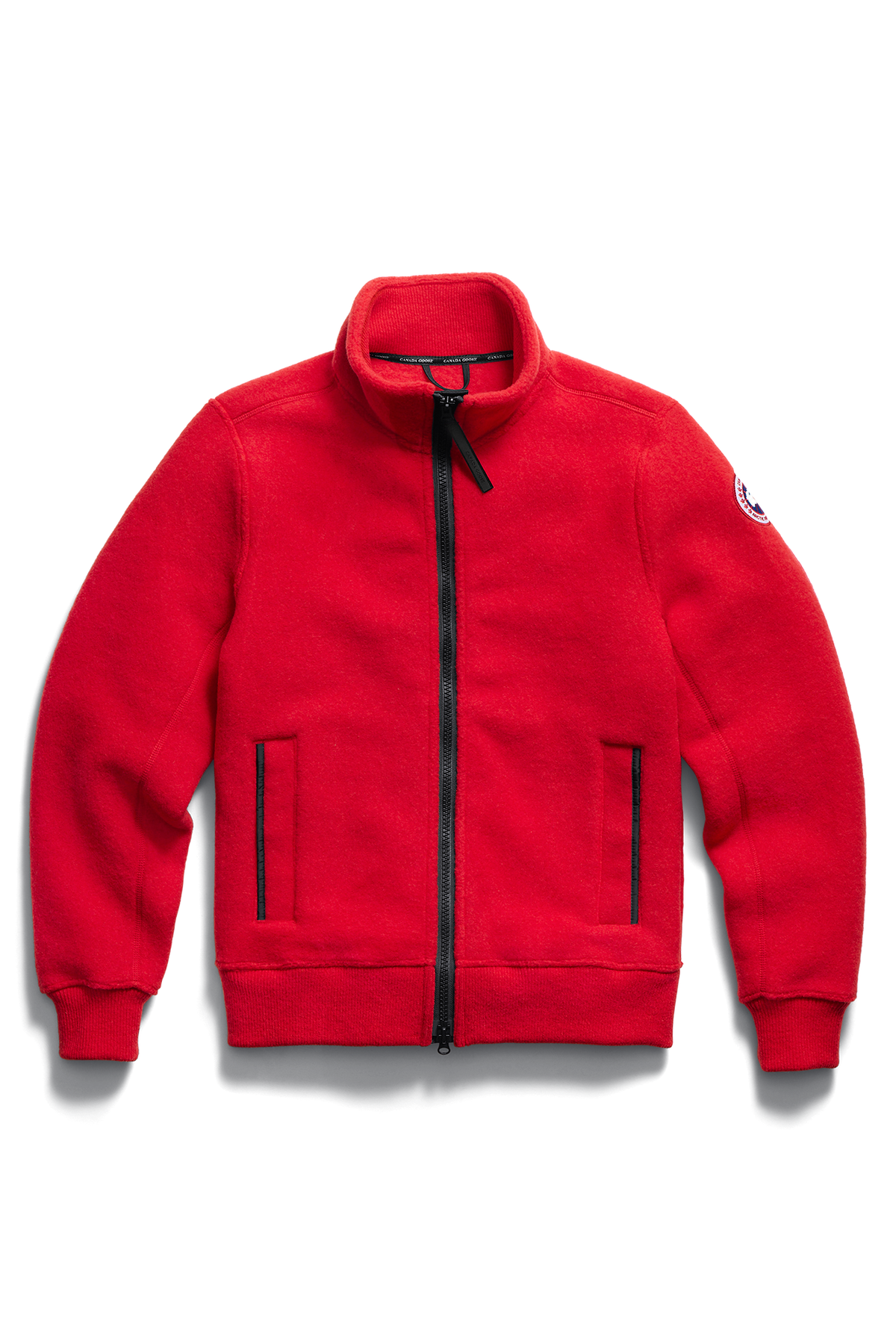 Lawson Fleece Jacket - Red 9011 - off_flat_lay_01