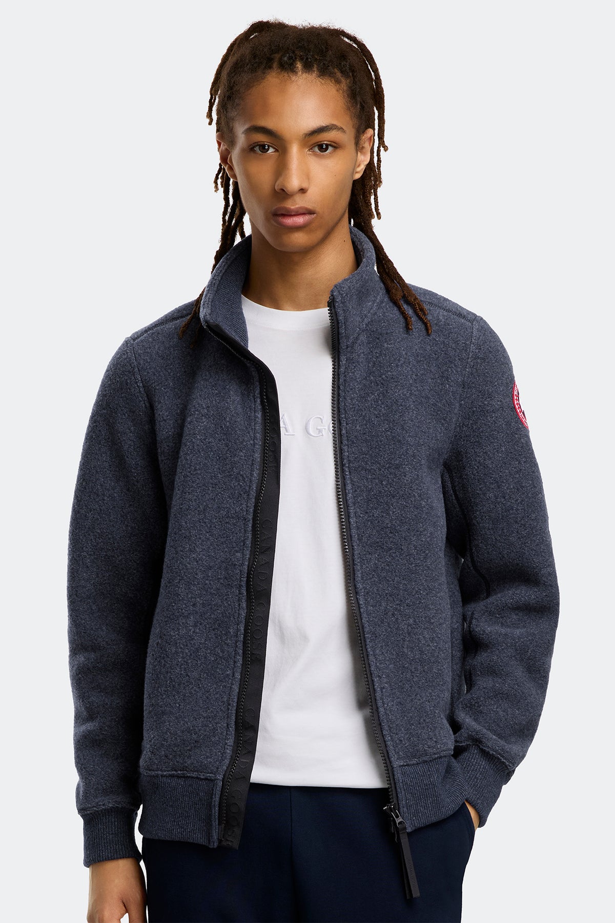 Lawson Fleece Jacket - Atlantic Navy 9063 - on_front_01