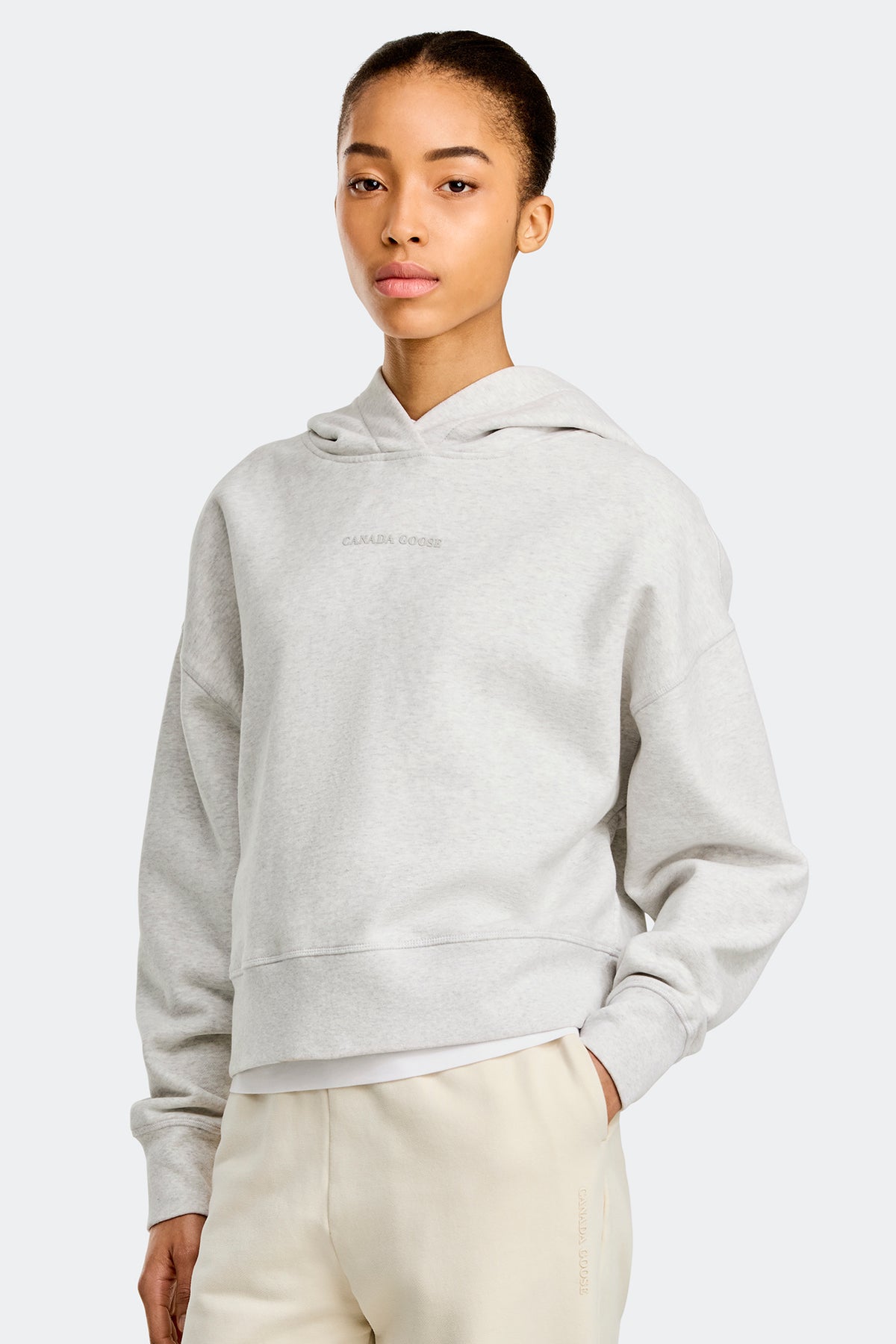 Muskoka Relaxed Hoodie - SilverbirchHeather 1342 - on_side_01