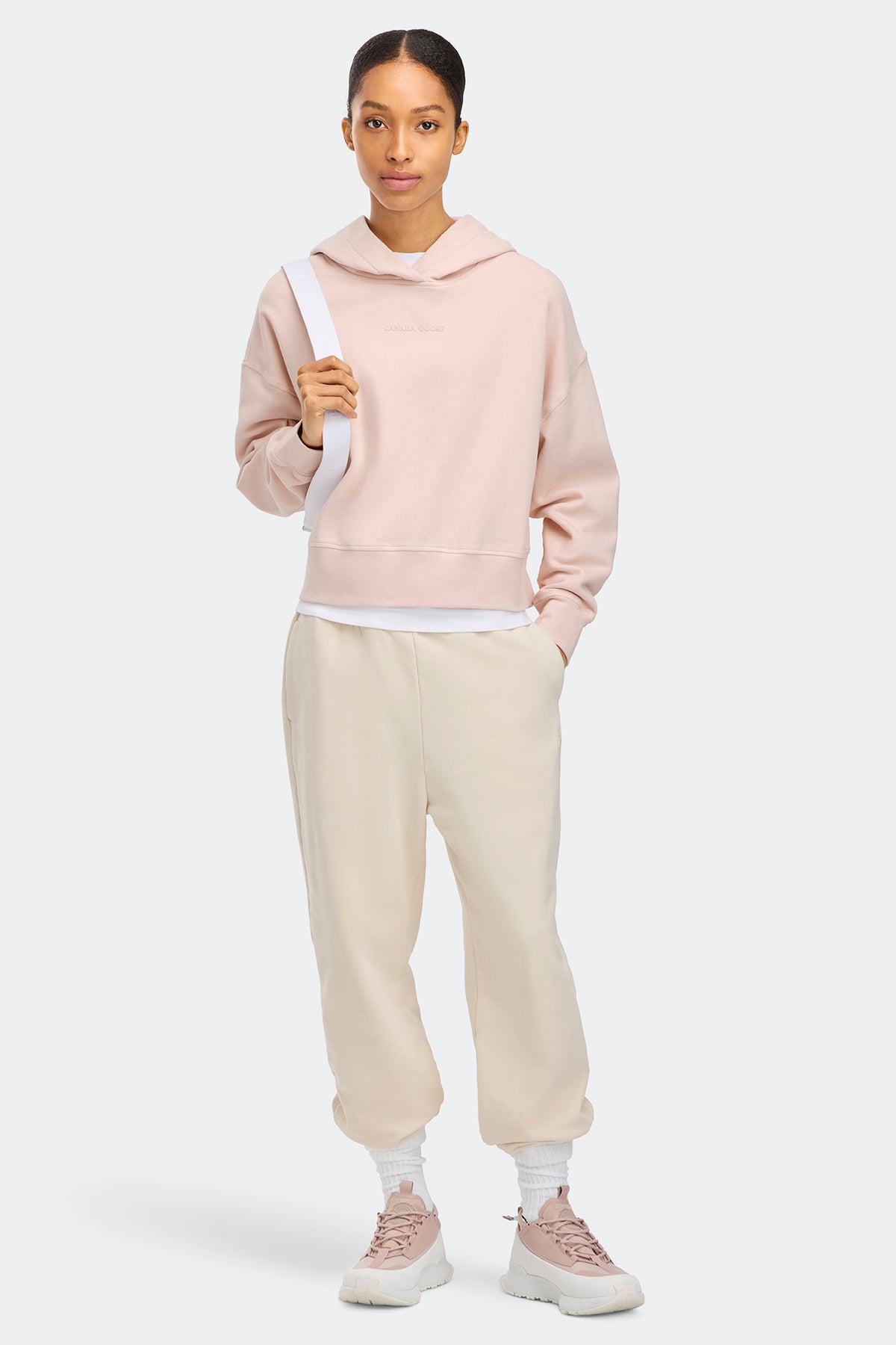 Muskoka Relaxed Hoodie - Vintage Rose 9392 - on_full_body_01