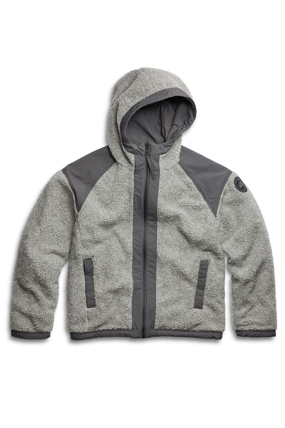Alberni Reversible Fleece Bomber - Stratus Grey/Anchor Grey 9109 - off_flat_lay_01