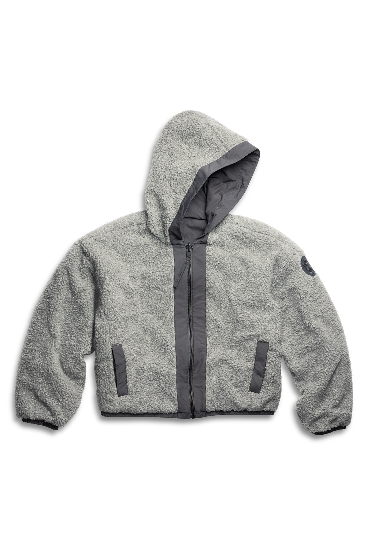 Alberni Reversible Fleece Bomber - Stratus Grey/Anchor Grey 9109 - off_flat_lay_01
