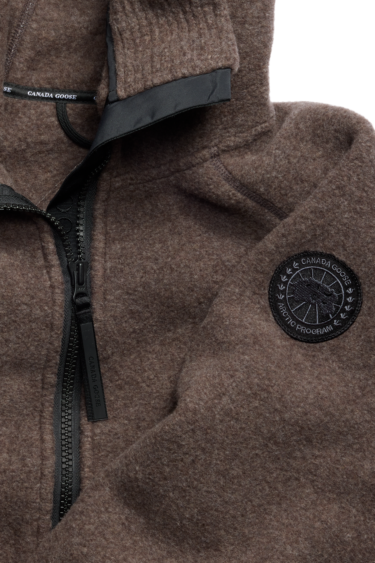 Chilliwack Fleece Bomber Black Disc - Taupe Grey 9394 - off_detail_01