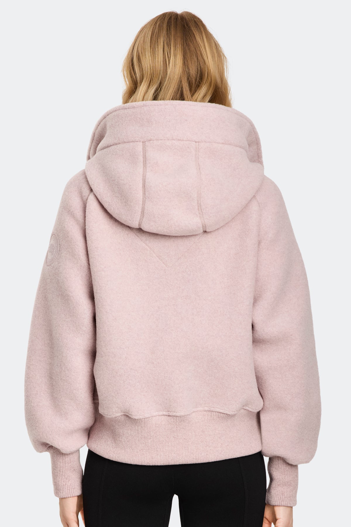 Chilliwack Fleece Bomber Tonal Disc - Lucent Rose 9856 - on_back_01