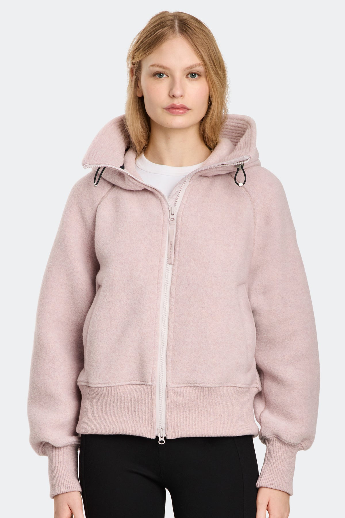 Chilliwack Fleece Bomber Tonal Disc - Lucent Rose 9856 - on_front_closed_01