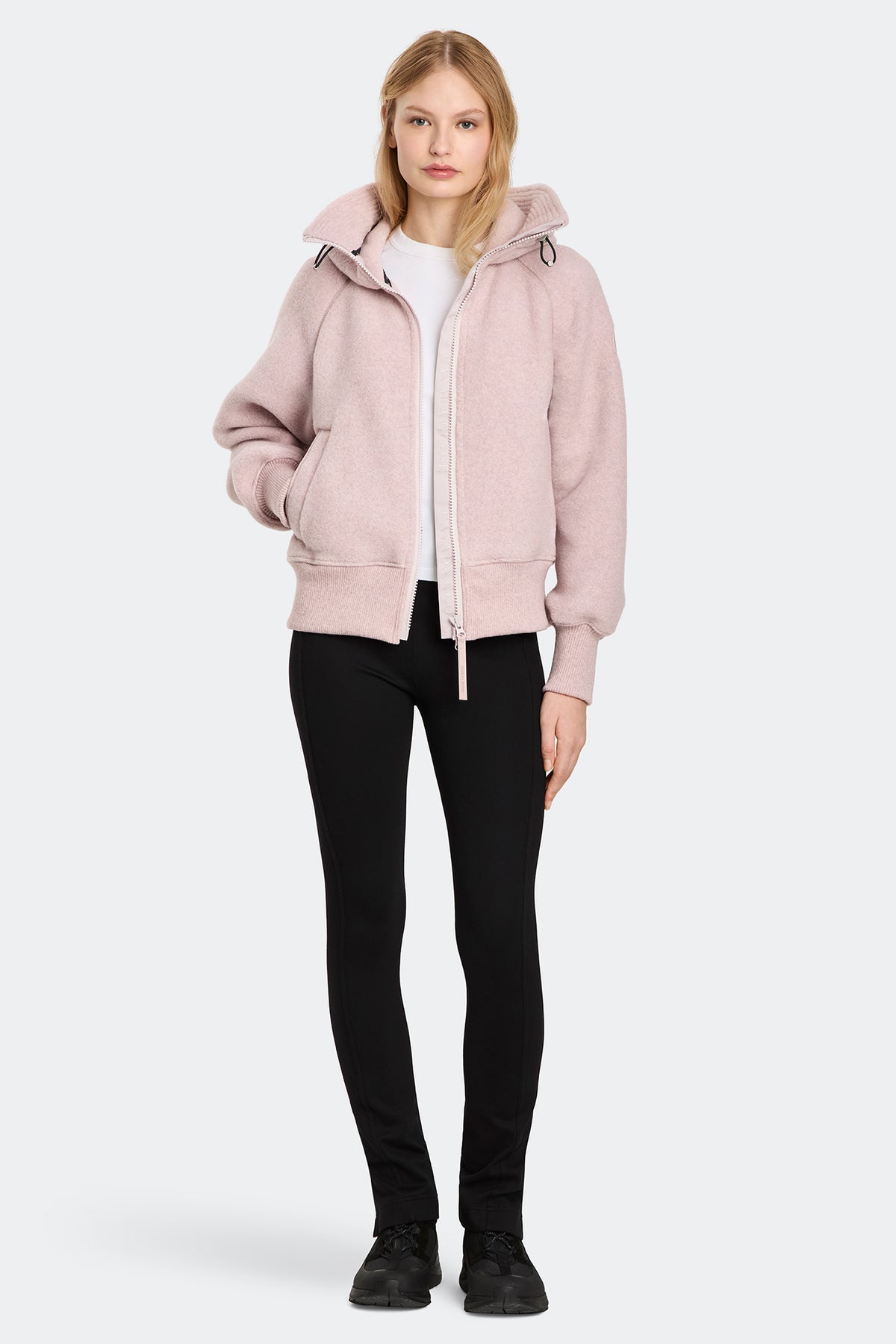 Chilliwack Fleece Bomber Tonal Disc - Lucent Rose 9856 - on_full_body_01