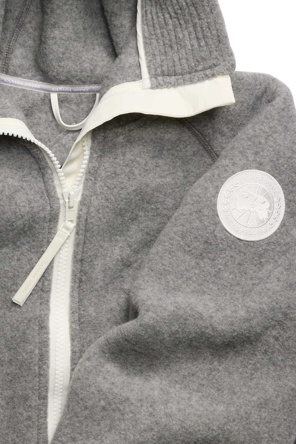 Chilliwack Fleece Bomber White Disc - Greige 9099 - off_detail_01