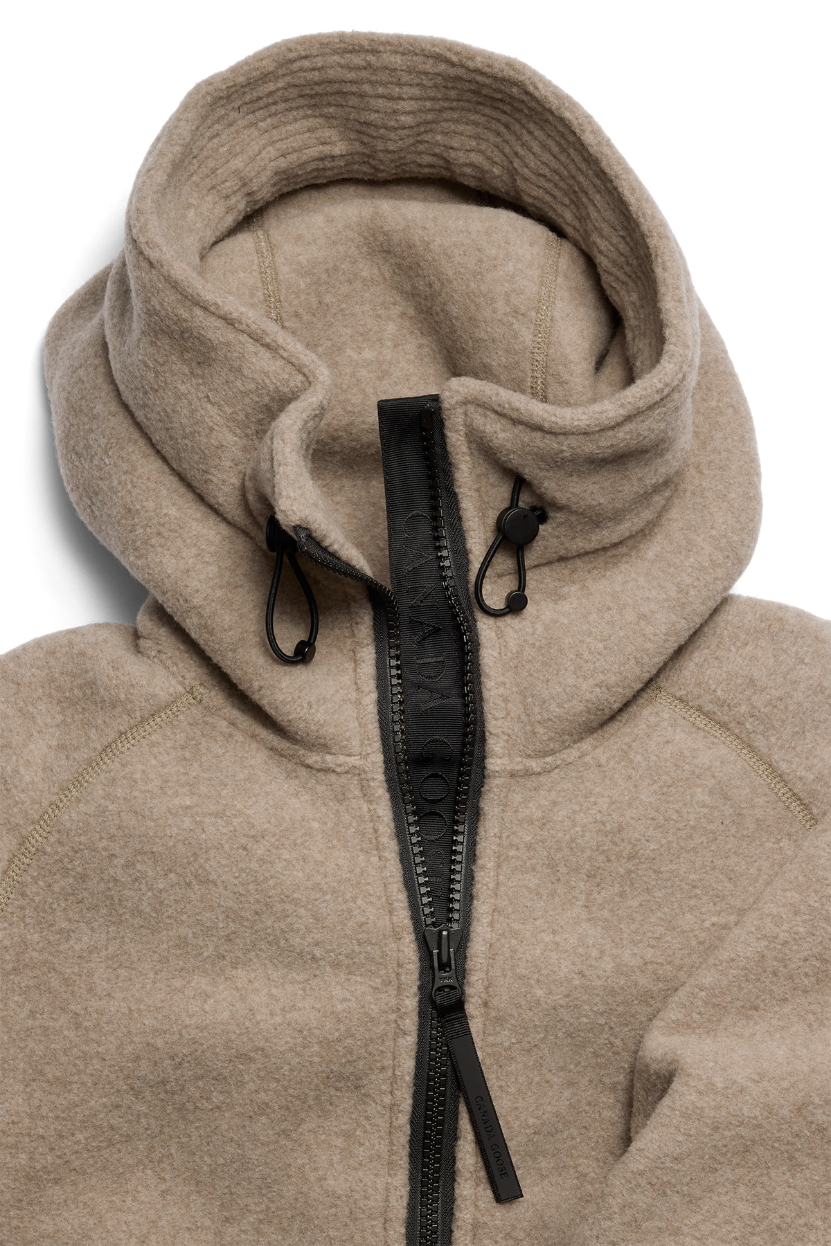 Chilliwack Fleece Bomber - Tan Heather 149 - off_detail_01