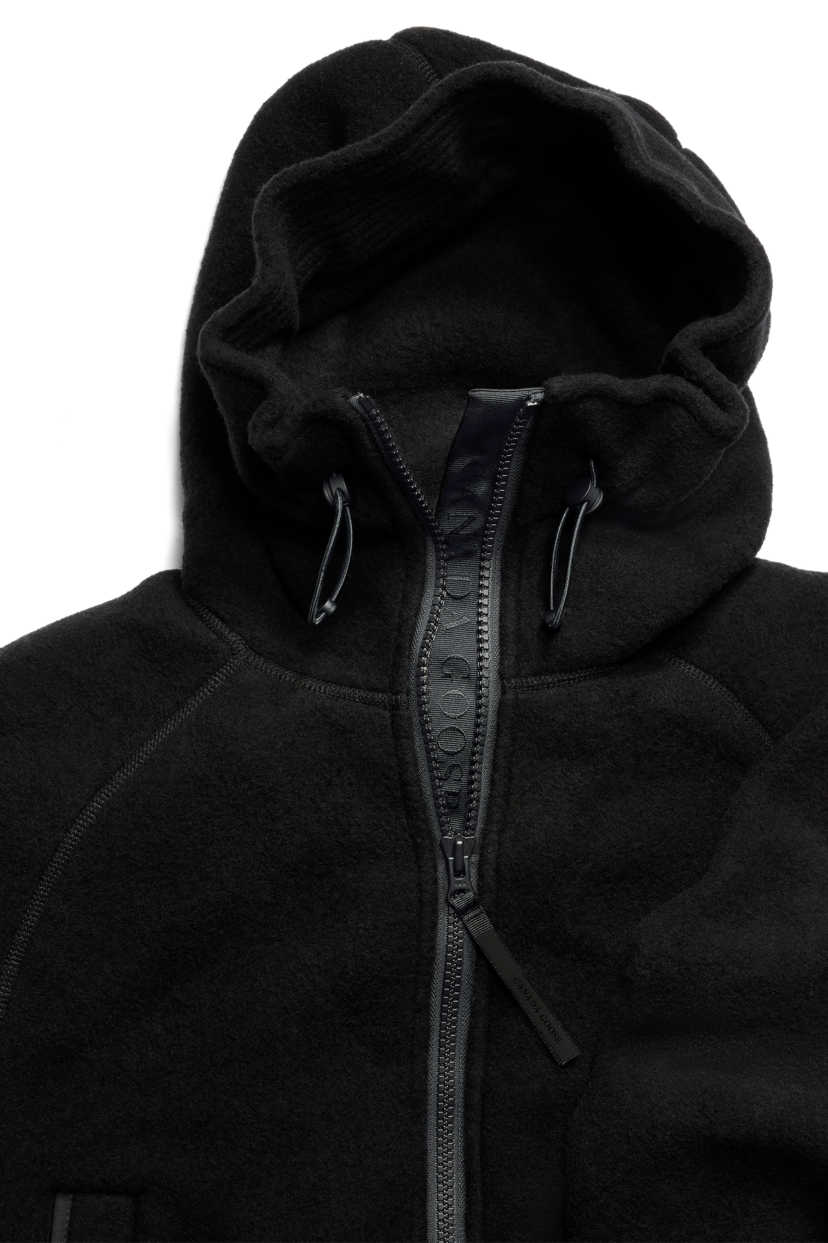 Chilliwack Fleece Bomber - Black 61 - off_detail_01