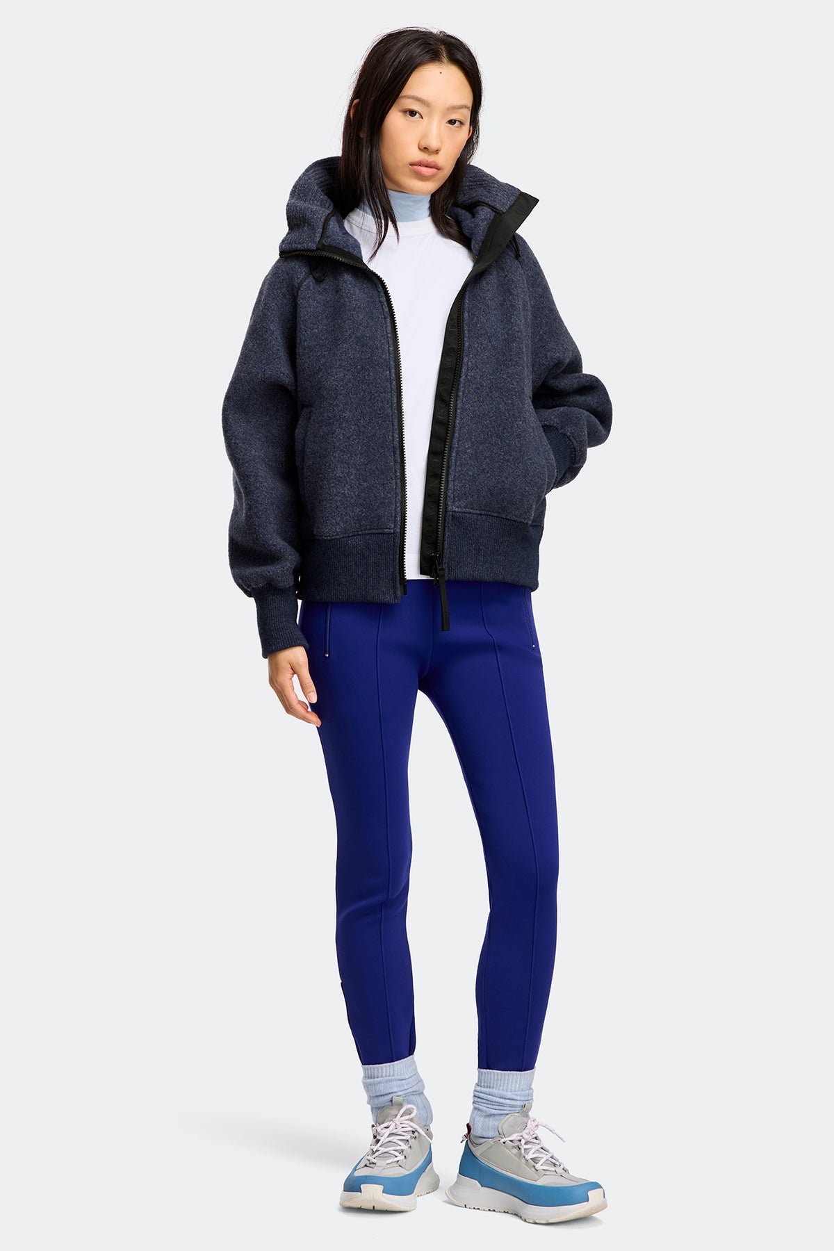 Chilliwack Fleece Bomber - Atlantic Navy 63 - on_full_body_01