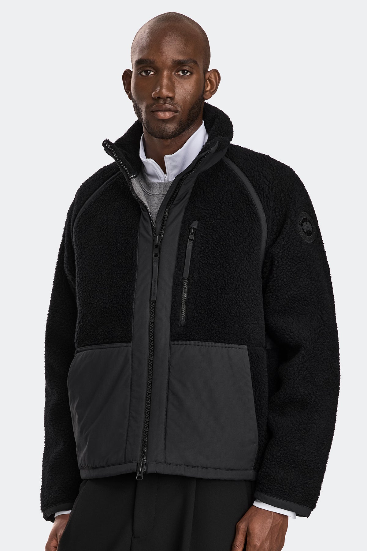 Westport Fleece Jacket - Black 9061 - on_front_closed_01