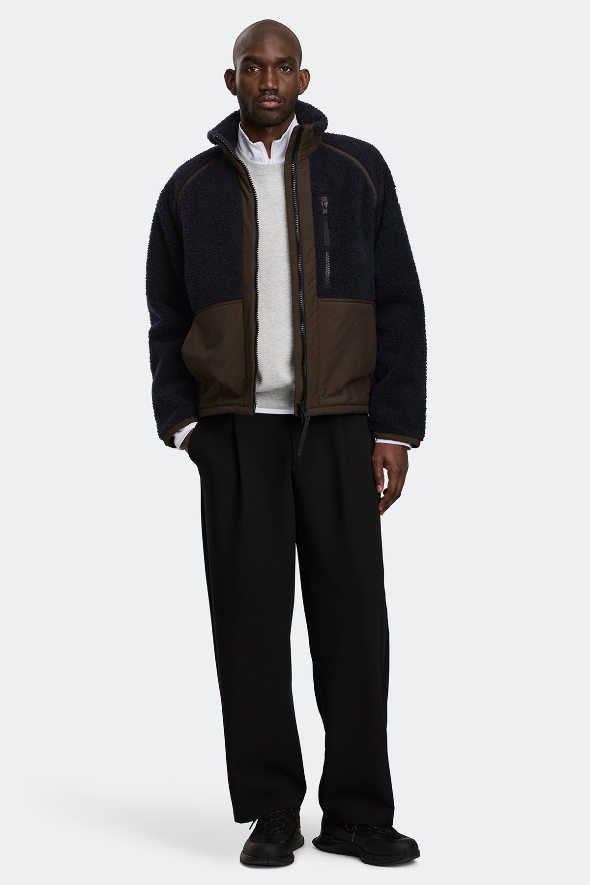 Westport Fleece Jacket - Nocturne/Terra 9103 - on_full_body_01
