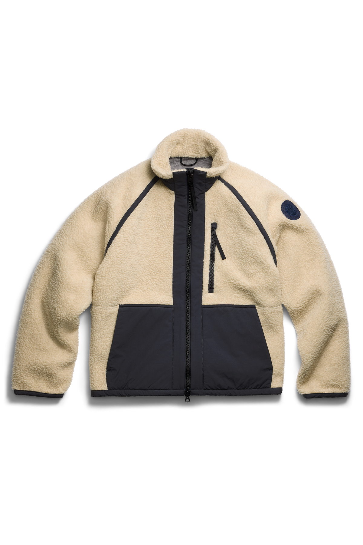 Westport Fleece Jacket - Light Tan/Nocturne 9108 - off_flat_lay_01