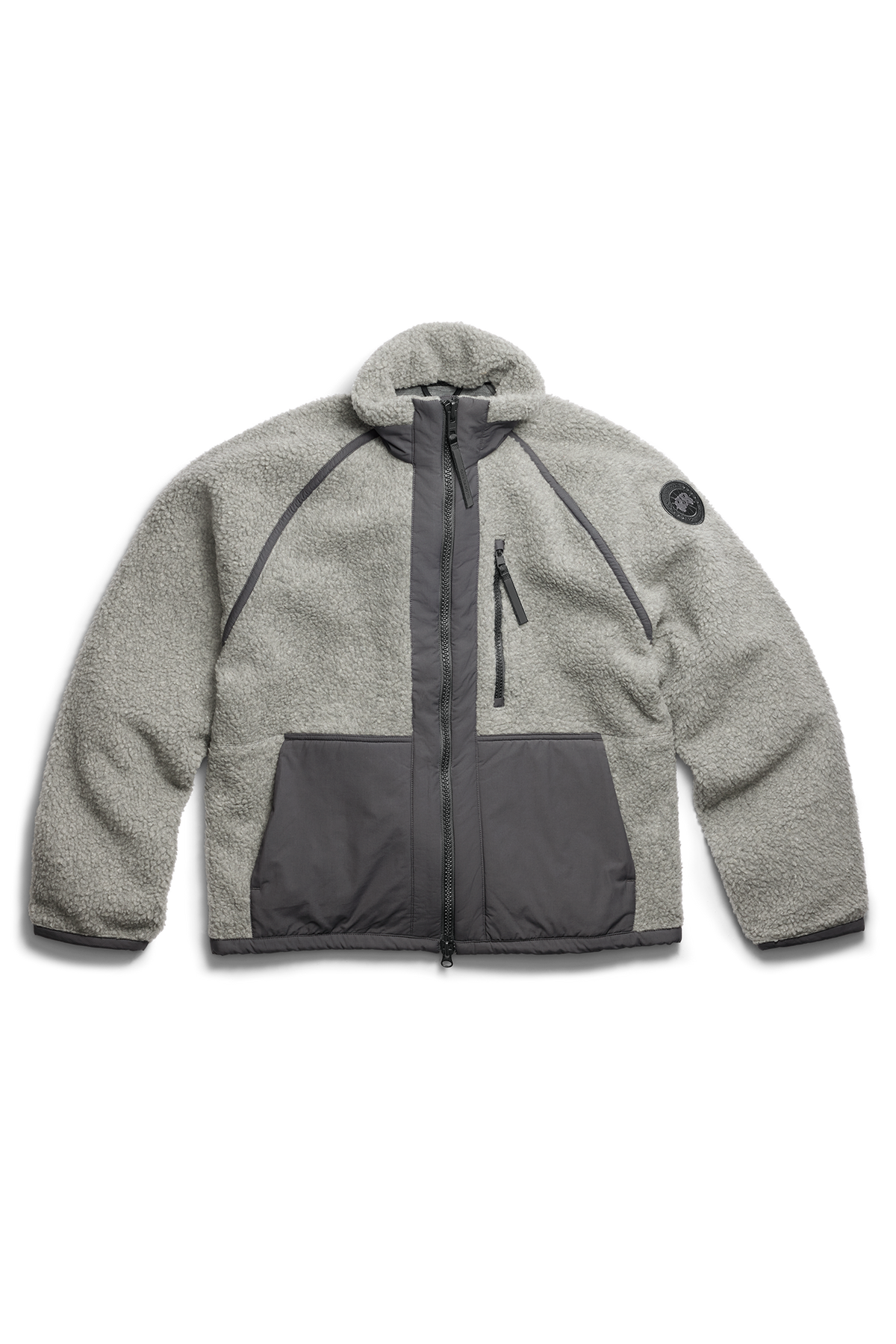 Westport Fleece Jacket - Stratus Grey/Anchor Grey 9109 - off_flat_lay_01