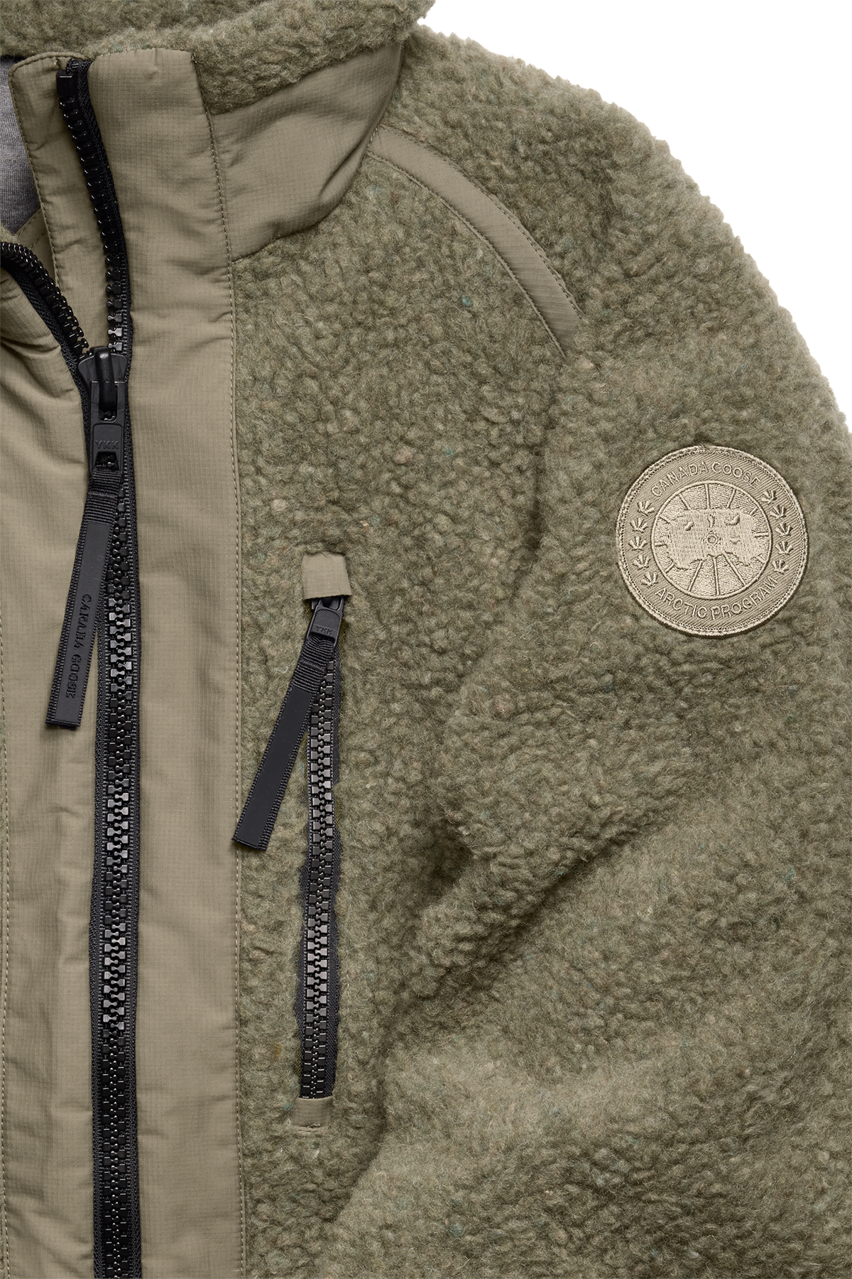Westport Fleece Jacket - Smokey Sage 9319 - off_detail_01