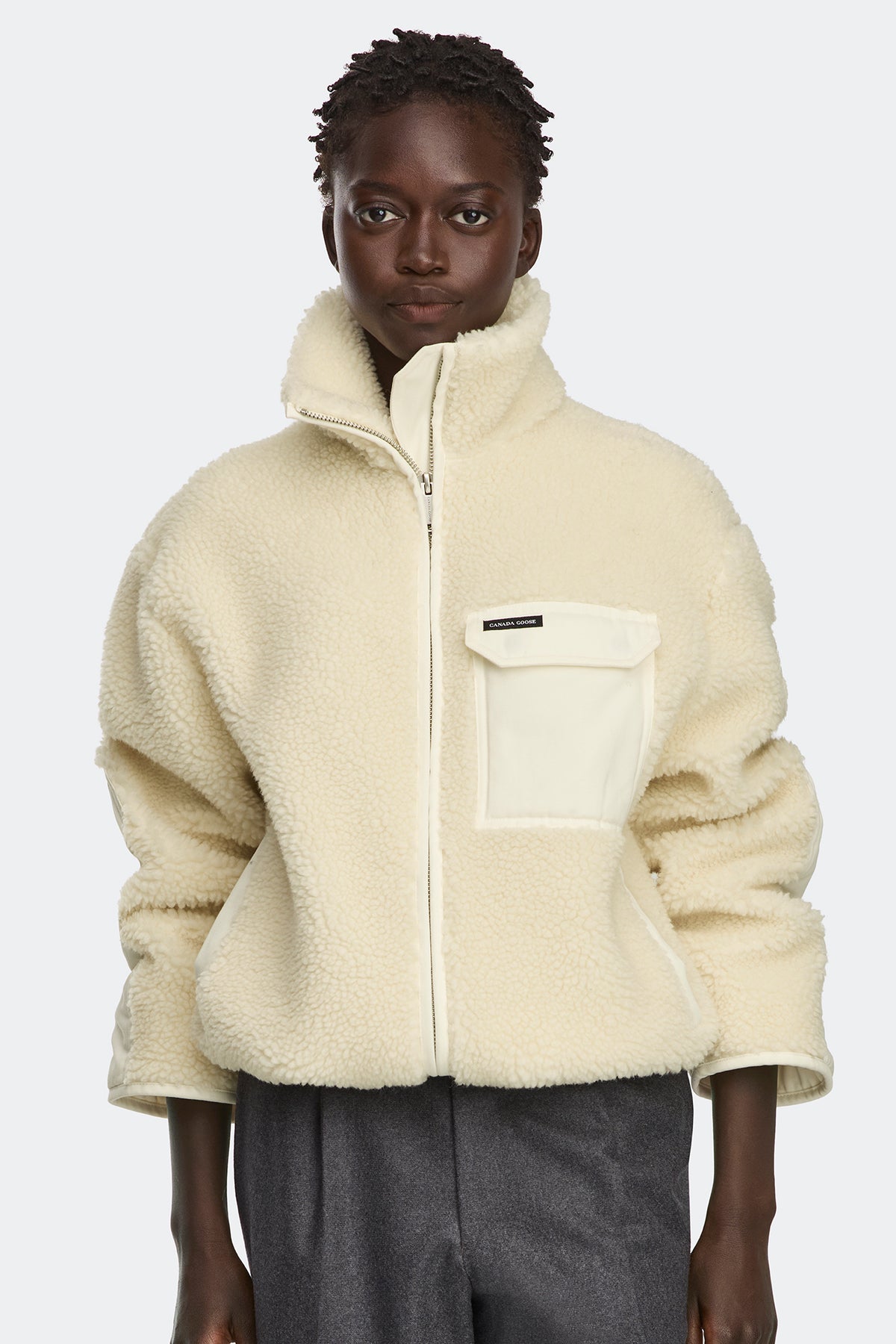 Soren Fleece Full Zip - Bone 9224 - on_front_closed_01