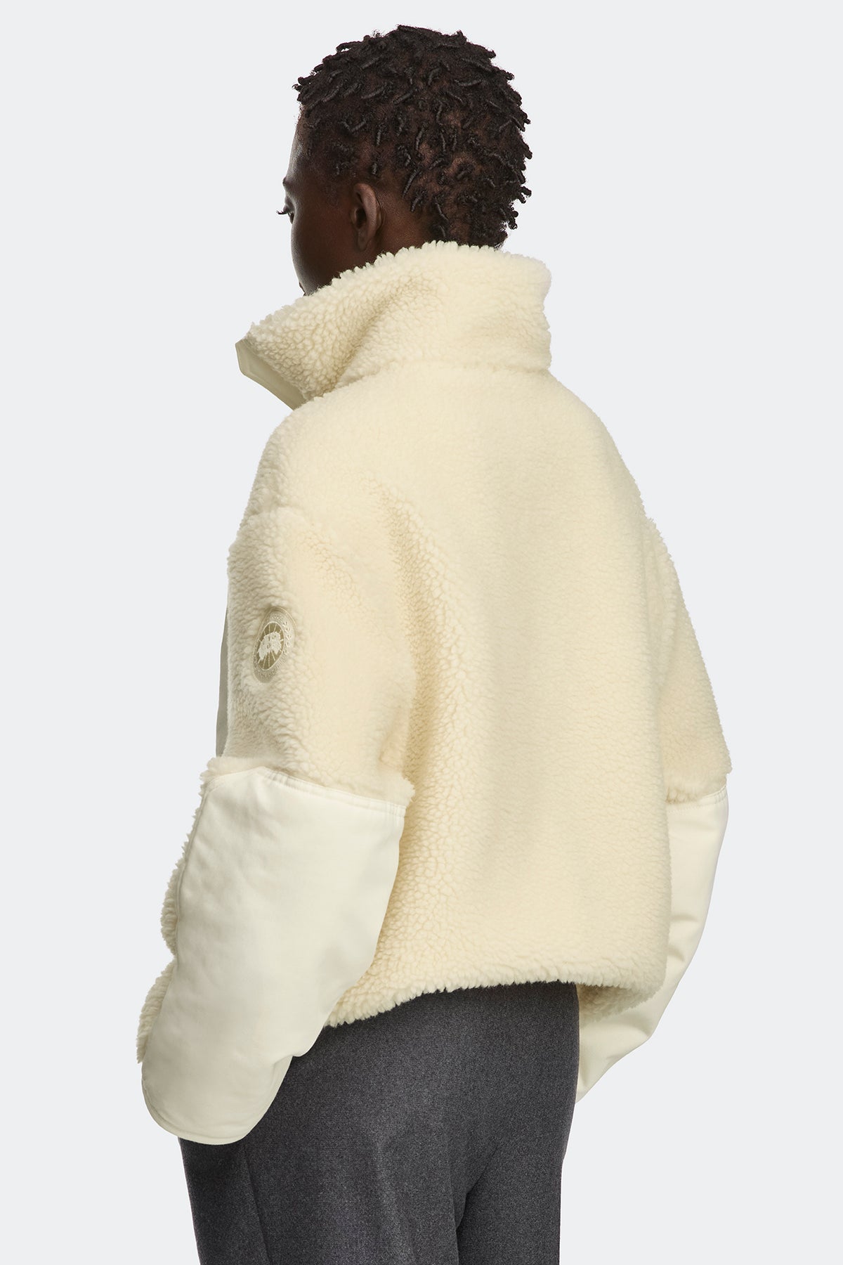 Soren Fleece Full Zip - Bone 9224 - on_side_01
