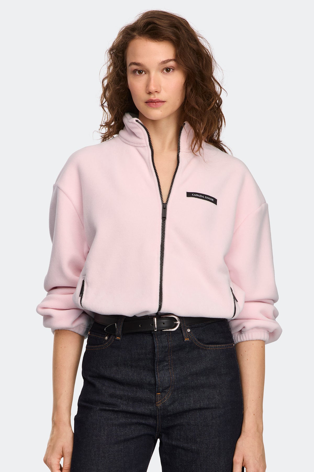 Tayen Fleece Jacket - Bloom Pink 9846 - on_front_01
