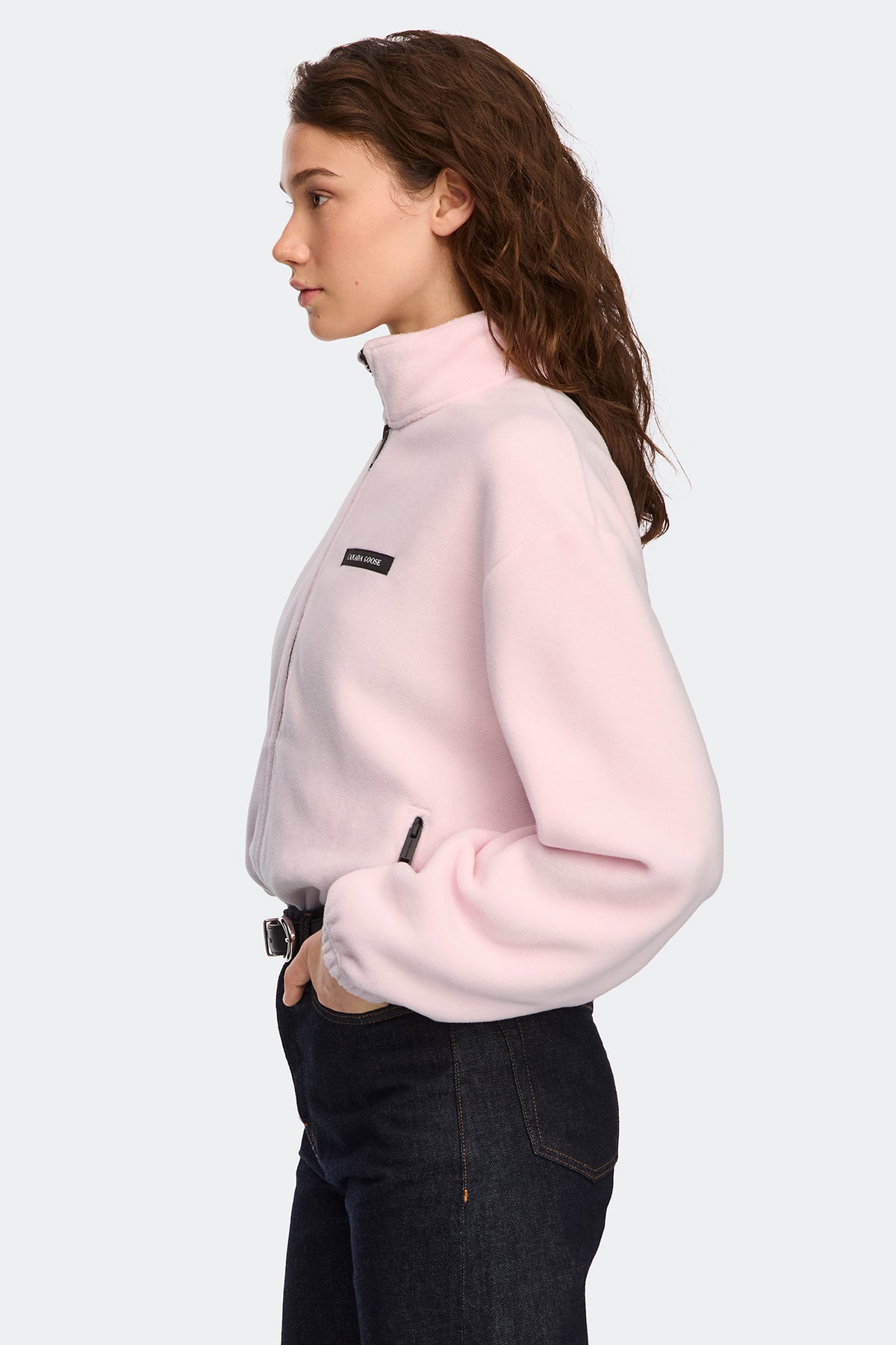 Tayen Fleece Jacket - Bloom Pink 9846 - on_side_01