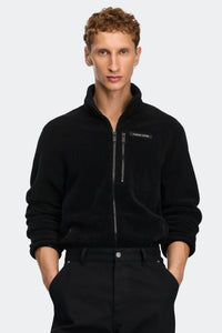 Loma Fleece Jacket - Black 9061 - on_front_01
