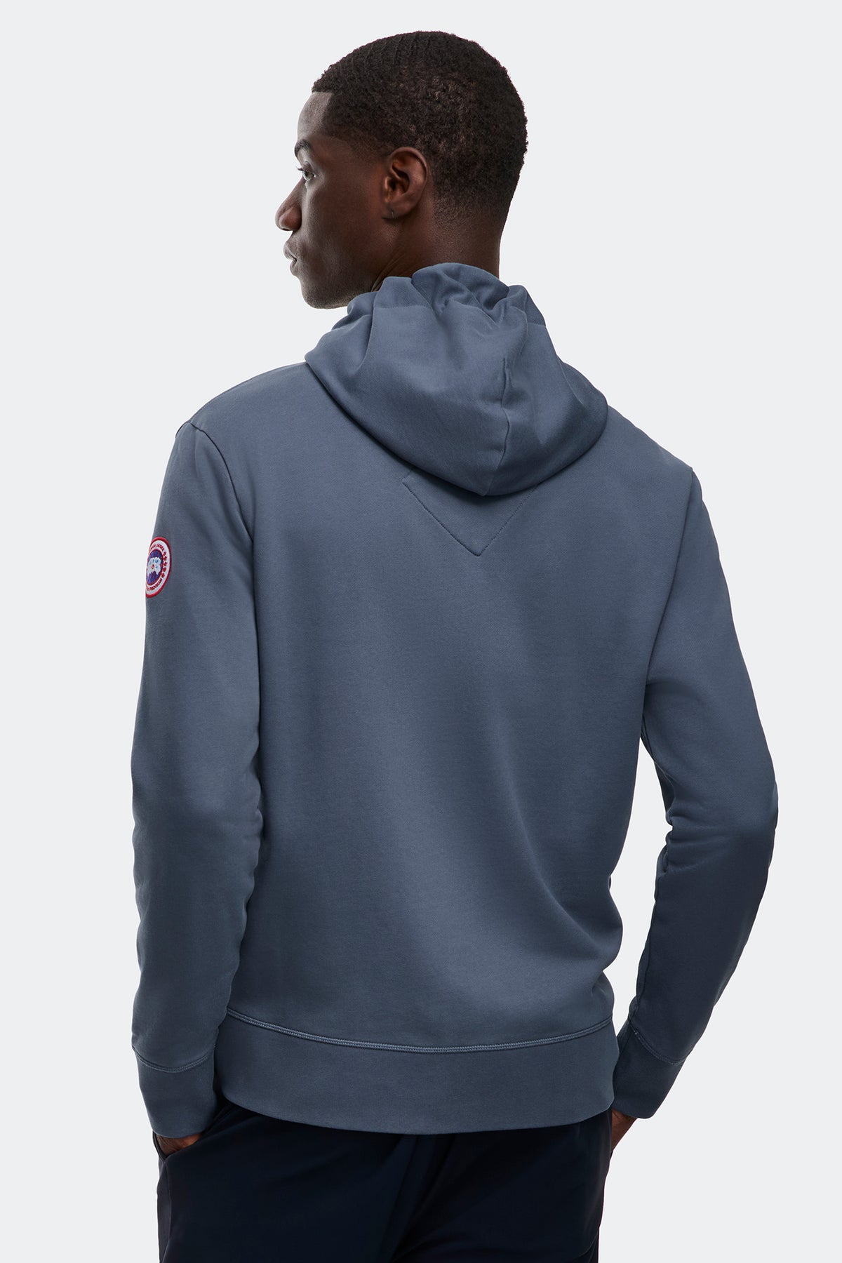 Huron Full Zip Hoodie - Ozone Blue 222 - on_back_01