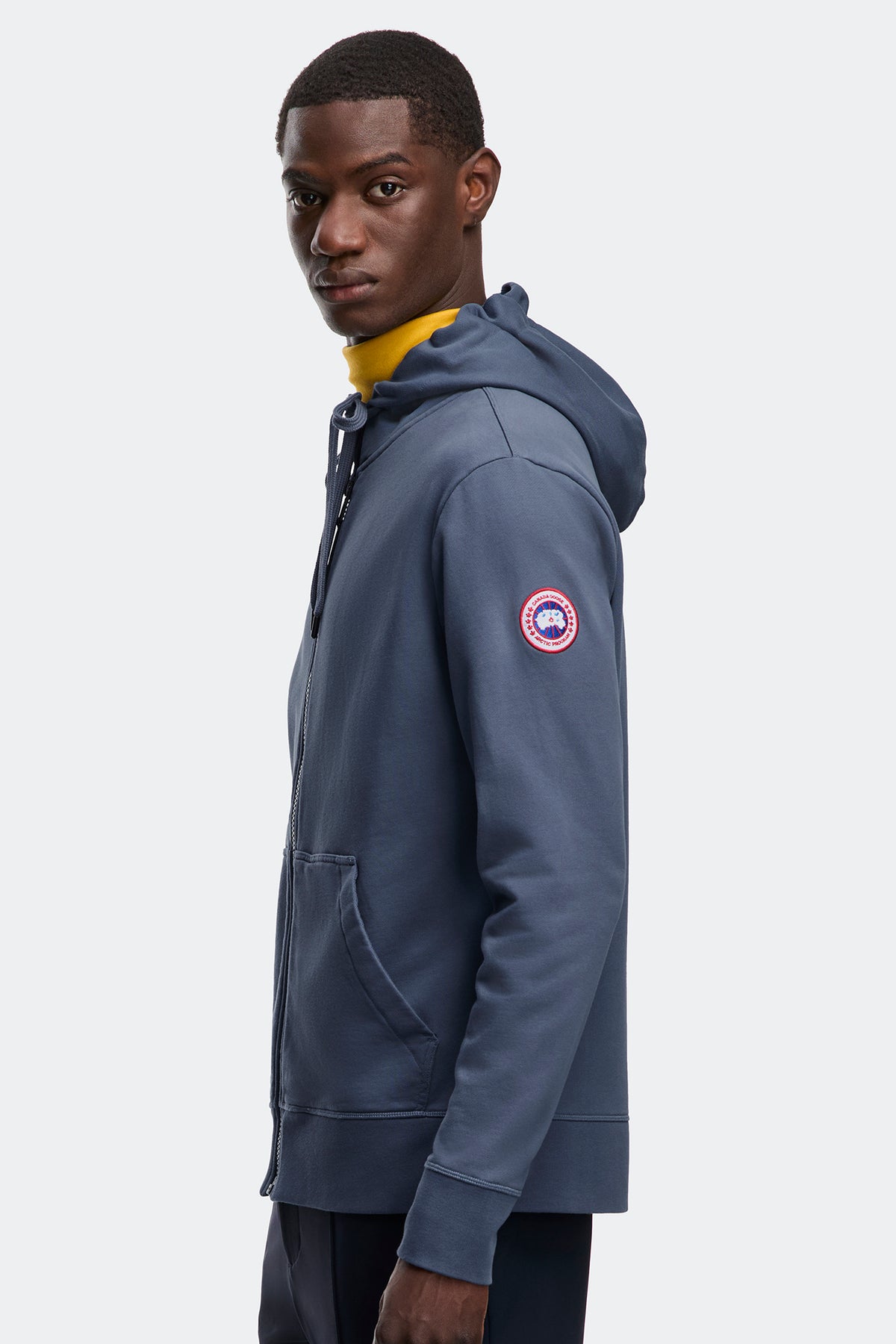 Huron Full Zip Hoodie - Ozone Blue 222 - on_side_01