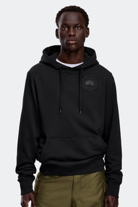 Huron Embroidered Hoodie - Black 9061 - on_front_01