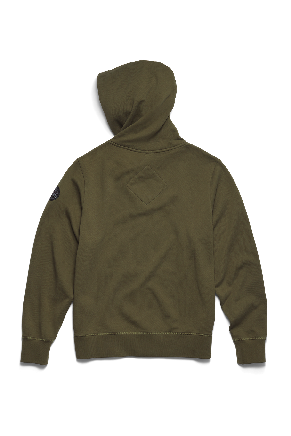 Huron Hoodie Black Disc - Military Green 49 - off_detail_01