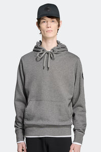 Huron Hoodie Black Disc - Stone Heather 717 - on_front_01