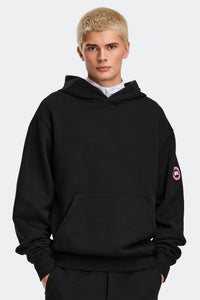 Tobermory Heavyweight Hoodie - Black 9061 - on_front_01