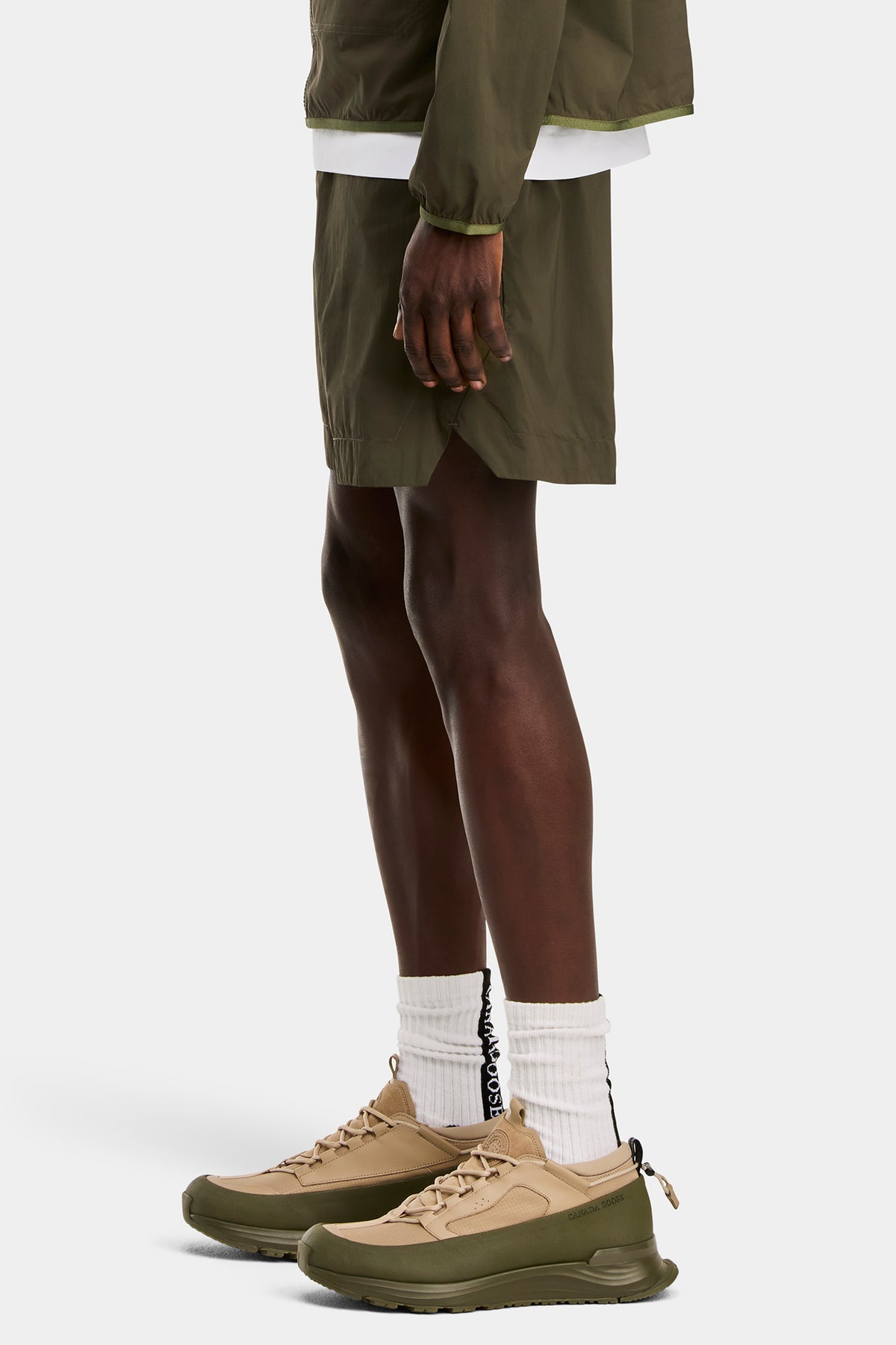 Killarney Short Black Disc - Military Green 49 - on_side_01