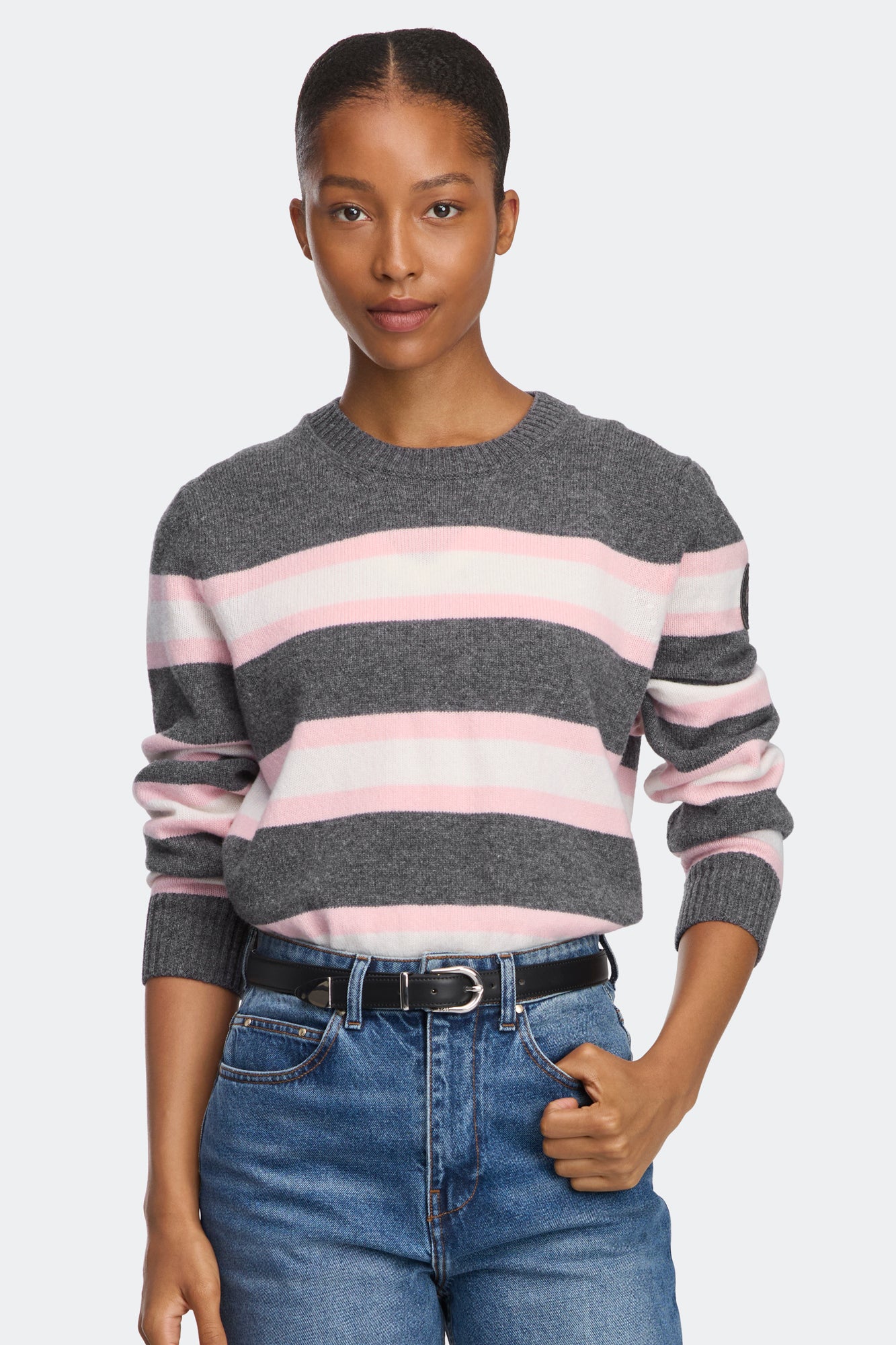 新品　BRIEFING WS WR STRIPE CREW NECK KNIT Joffre Striped Knit Crew | Canada Goose