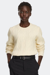 Habel Knit Crew - Bone 9224 - on_front_01