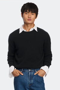 Matawin Knit Crew - Black 9061 - on_front_01