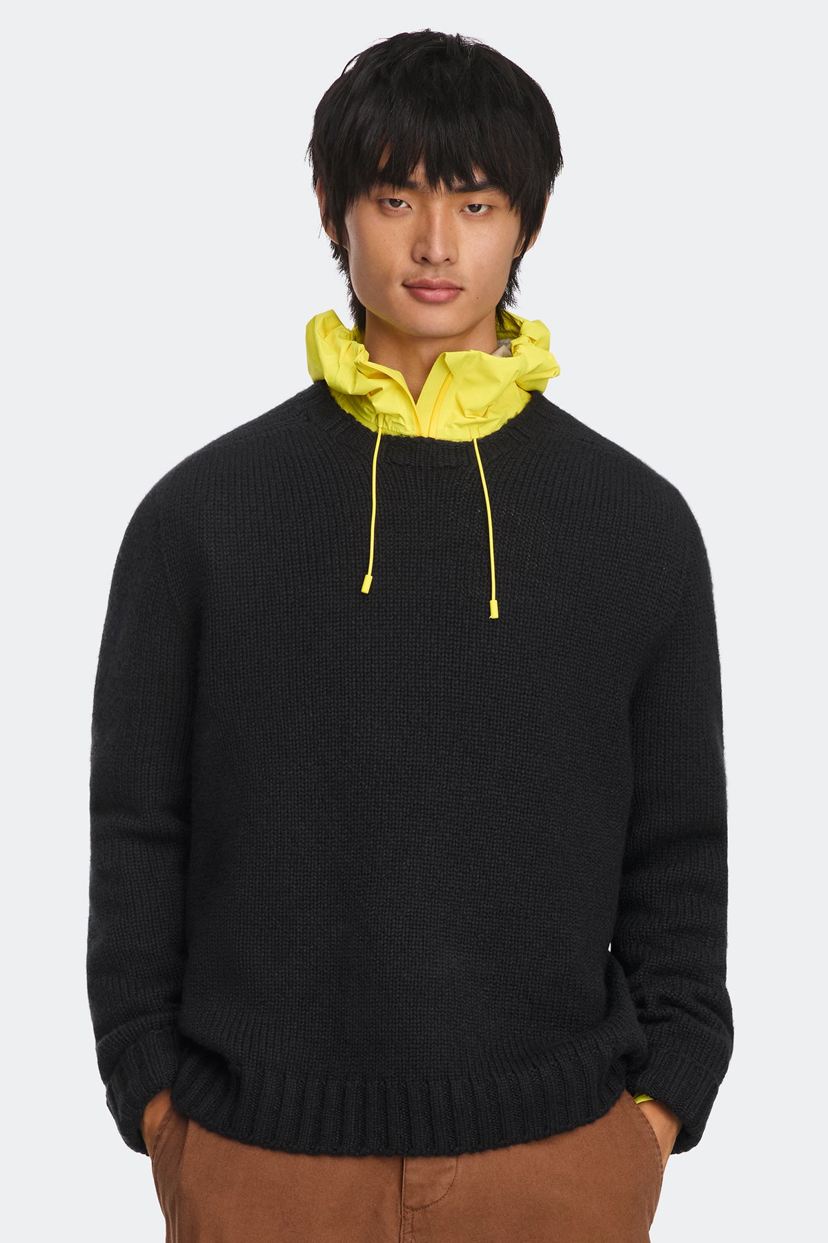 Easton Knit Crew - Black 9061 - on_front_01