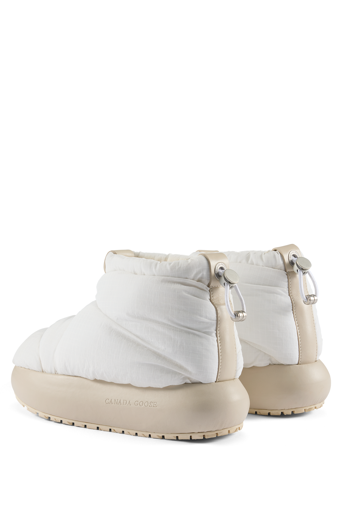 Piper Puffer Boot - White/Linen 9417 - off_back_01