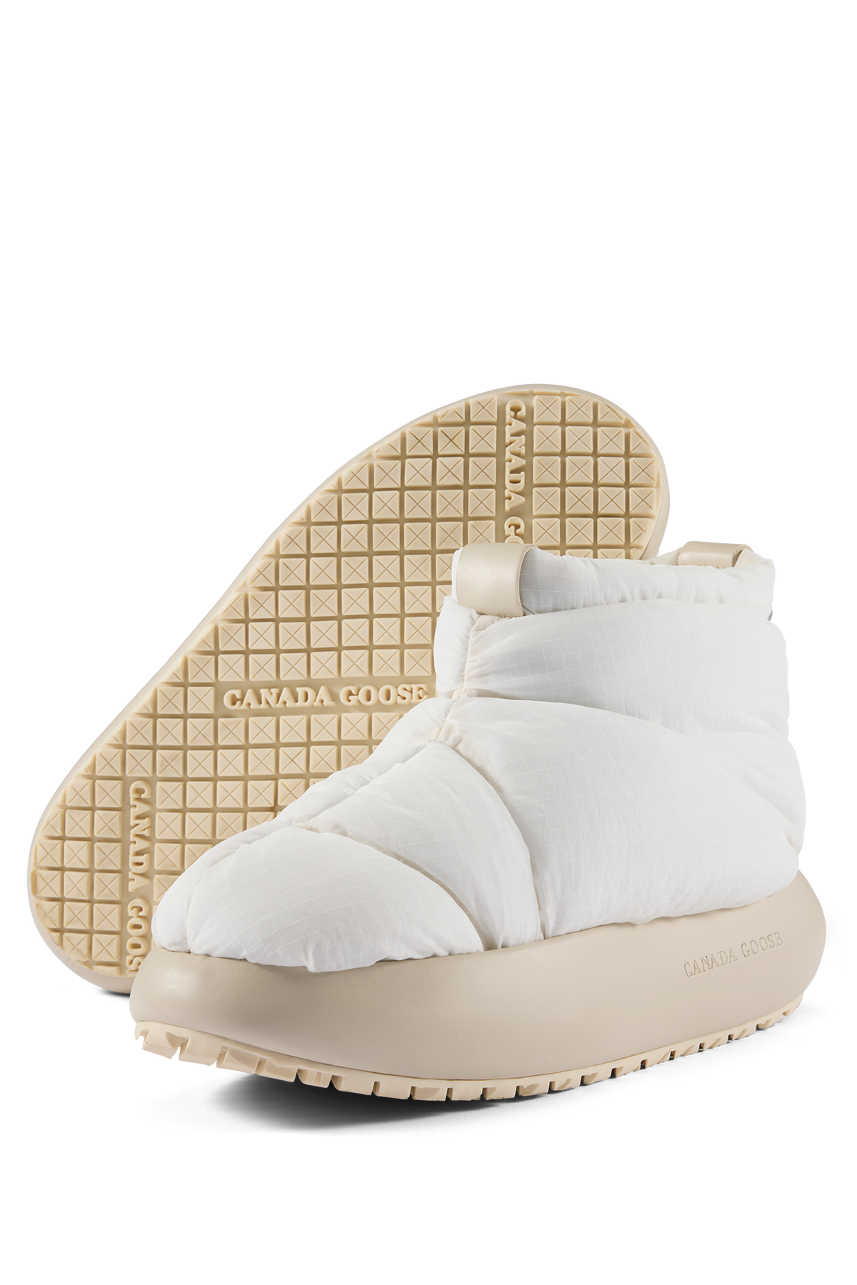 Piper Puffer Boot - White/Linen 9417 - off_detail_01