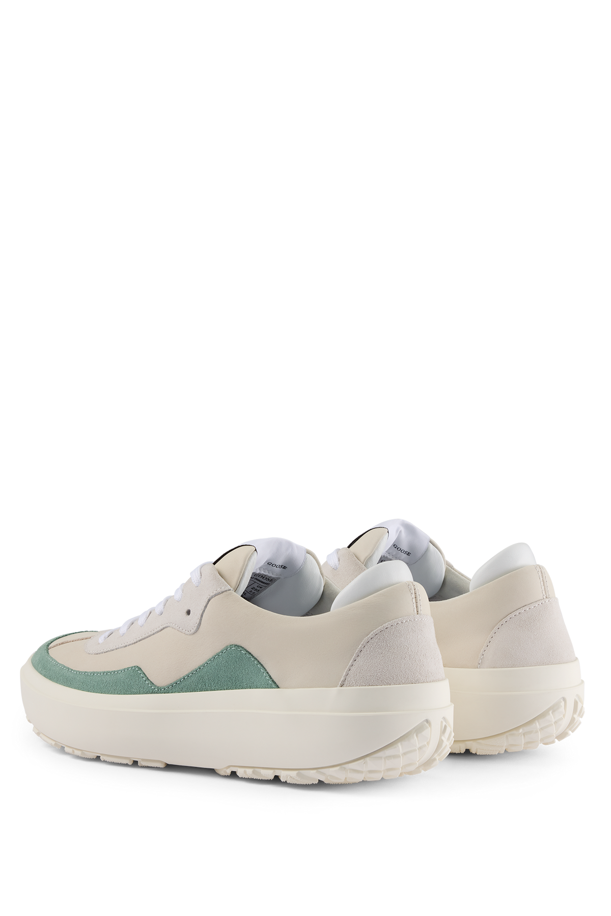 Women's Ossington Sneaker - White/Washed Green 9421 - off_back_01