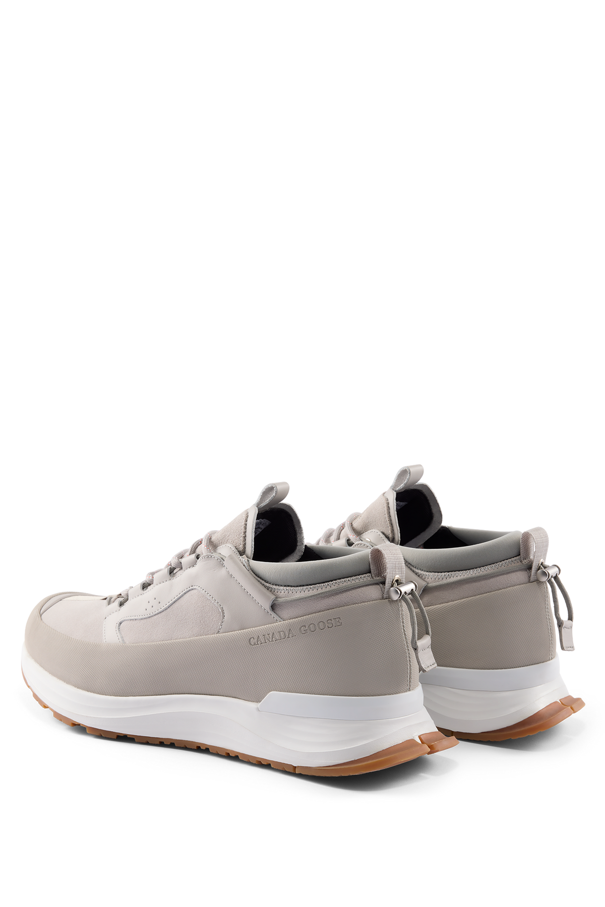 Men's Glacier Trail Sneaker - Limestone/White 1313 - off_back_01