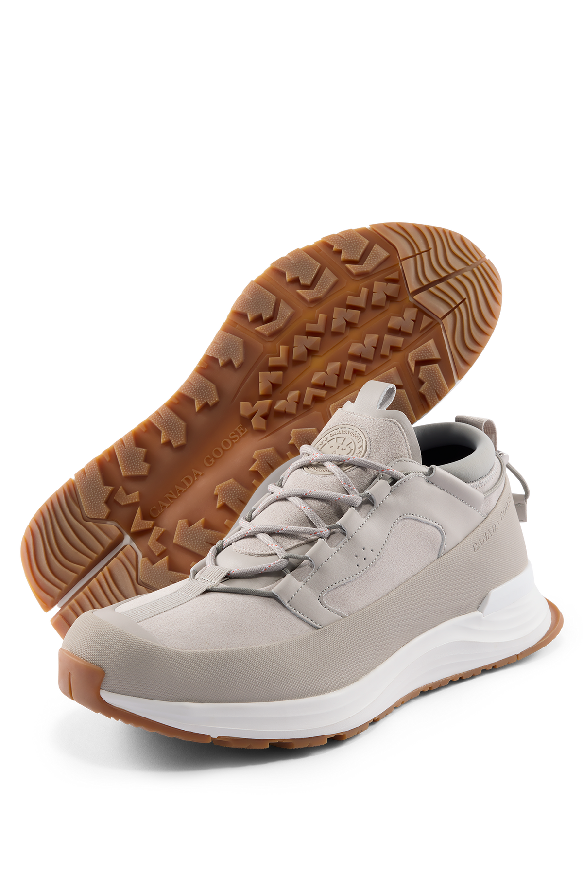 Men's Glacier Trail Sneaker - Limestone/White 1313 - off_detail_01