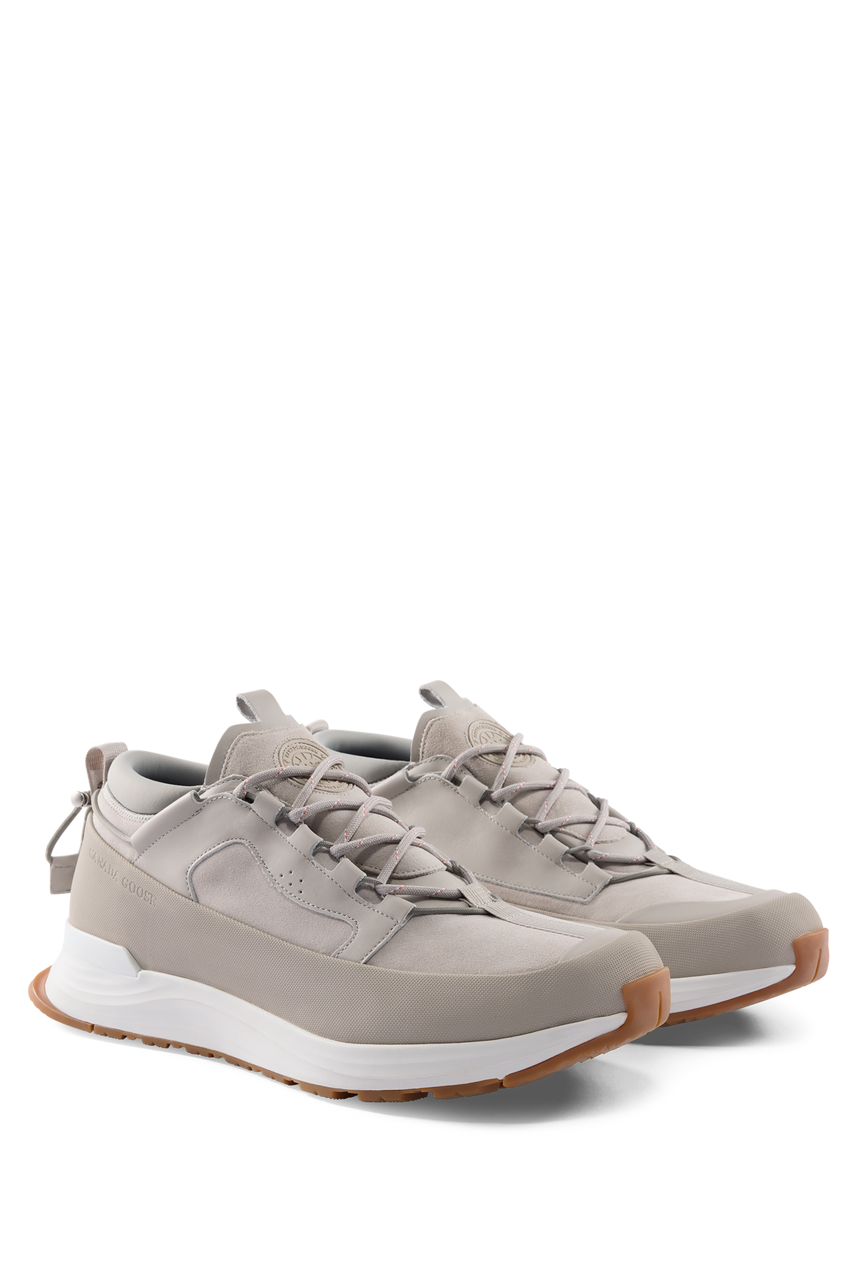 Men's Glacier Trail Sneaker - Limestone/White 1313 - off_side_01