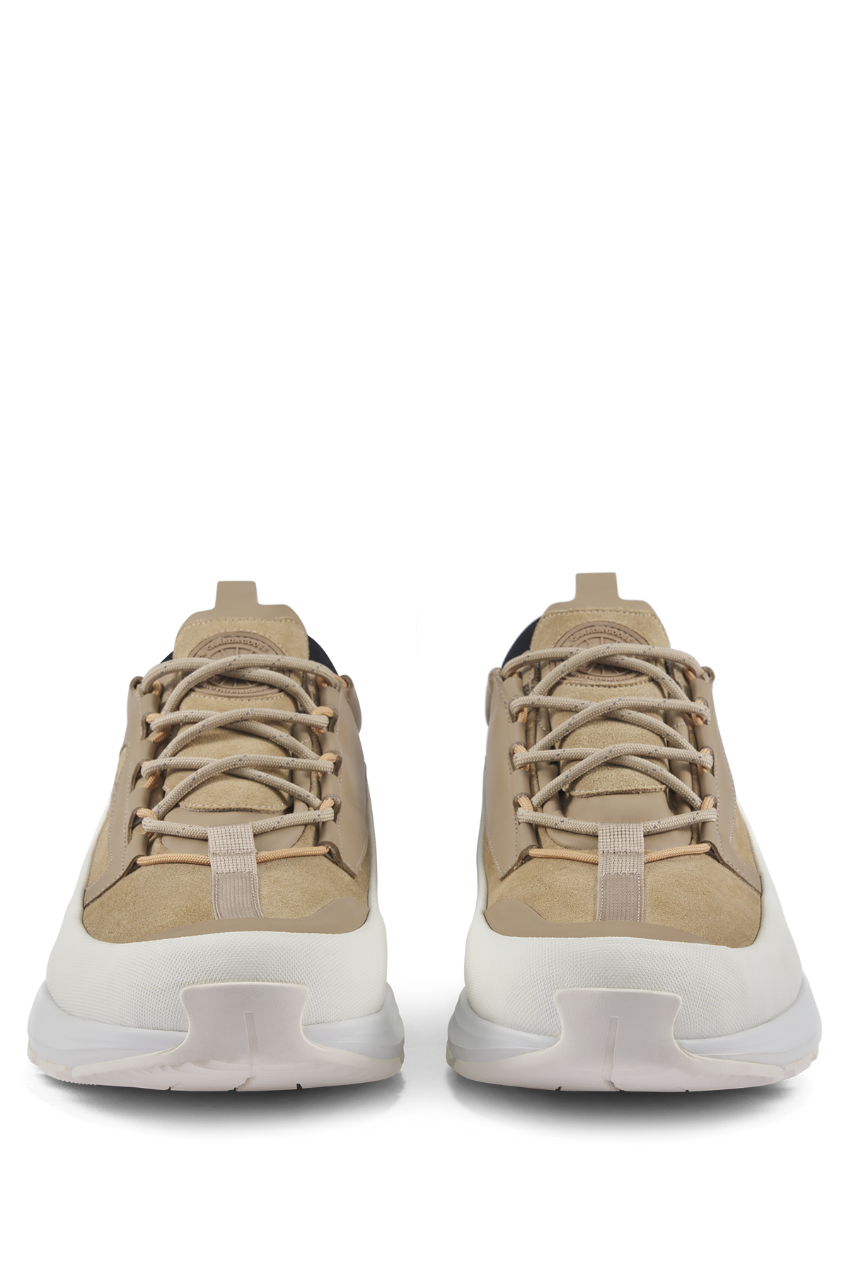 Men's Glacier Trail Sneaker - Tan/White 1370 - off_front_01