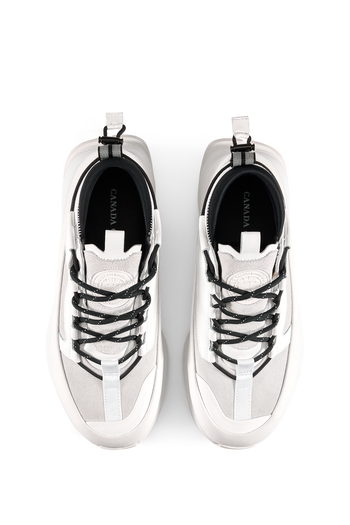 Women's Glacier Trail Sneaker - White 25 - off_top_01