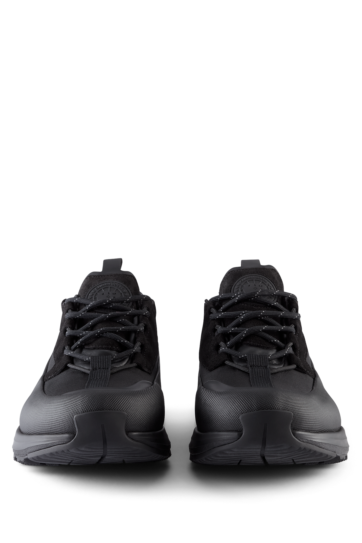 Women's Glacier Trail Sneaker - Black/Black 9381 - off_front_01