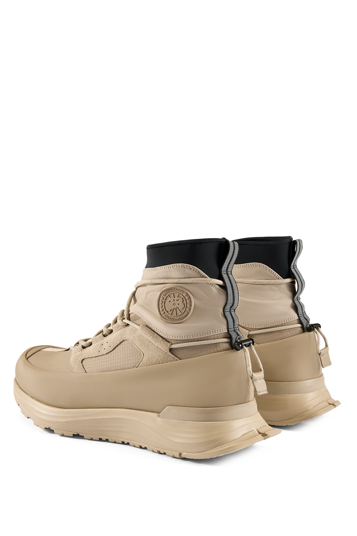 Men's Glacier Trail High Sneaker - Tan/Fossil 1238 - off_back_01