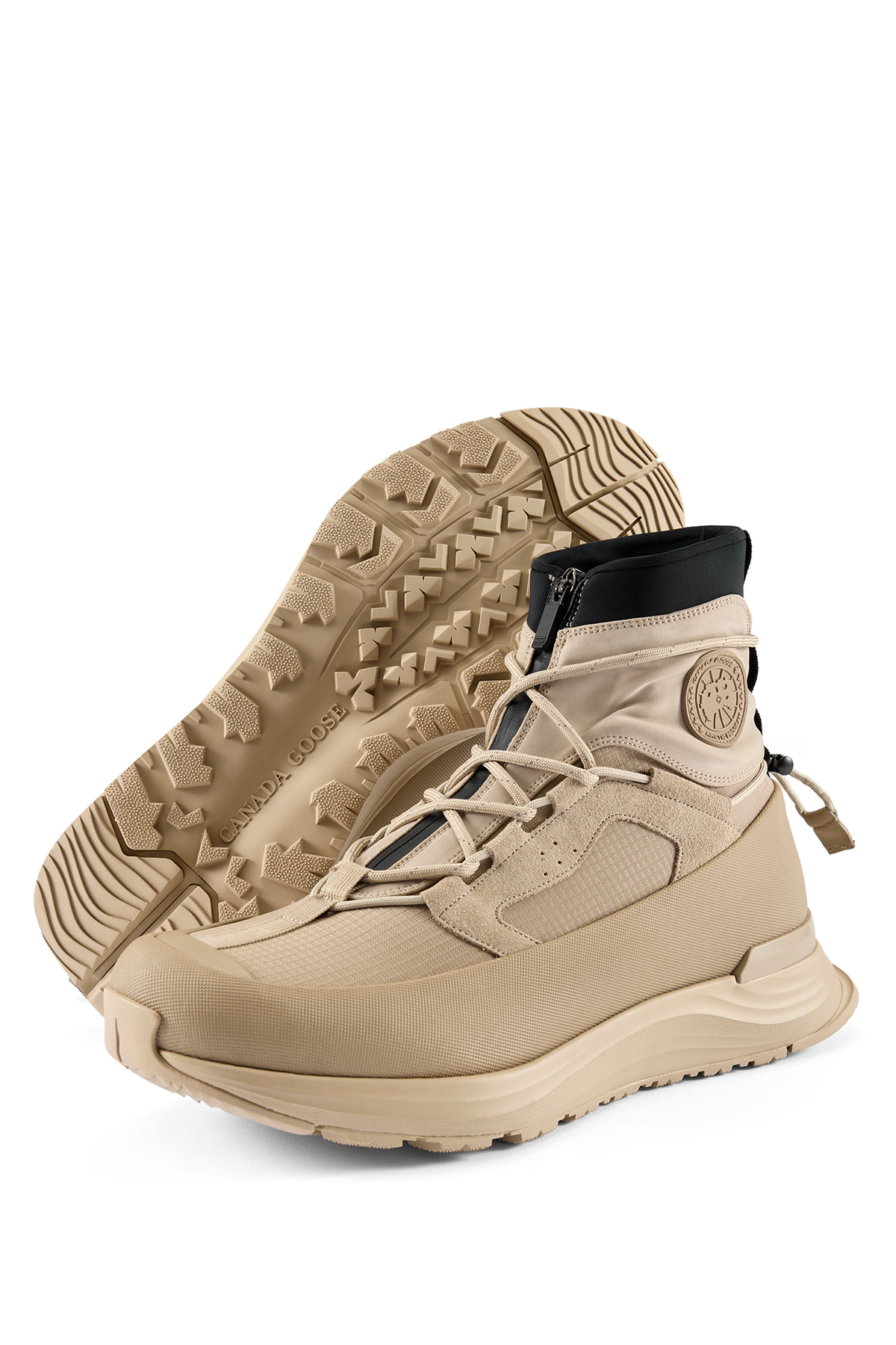 Men's Glacier Trail High Sneaker - Tan/Fossil 1238 - off_detail_01