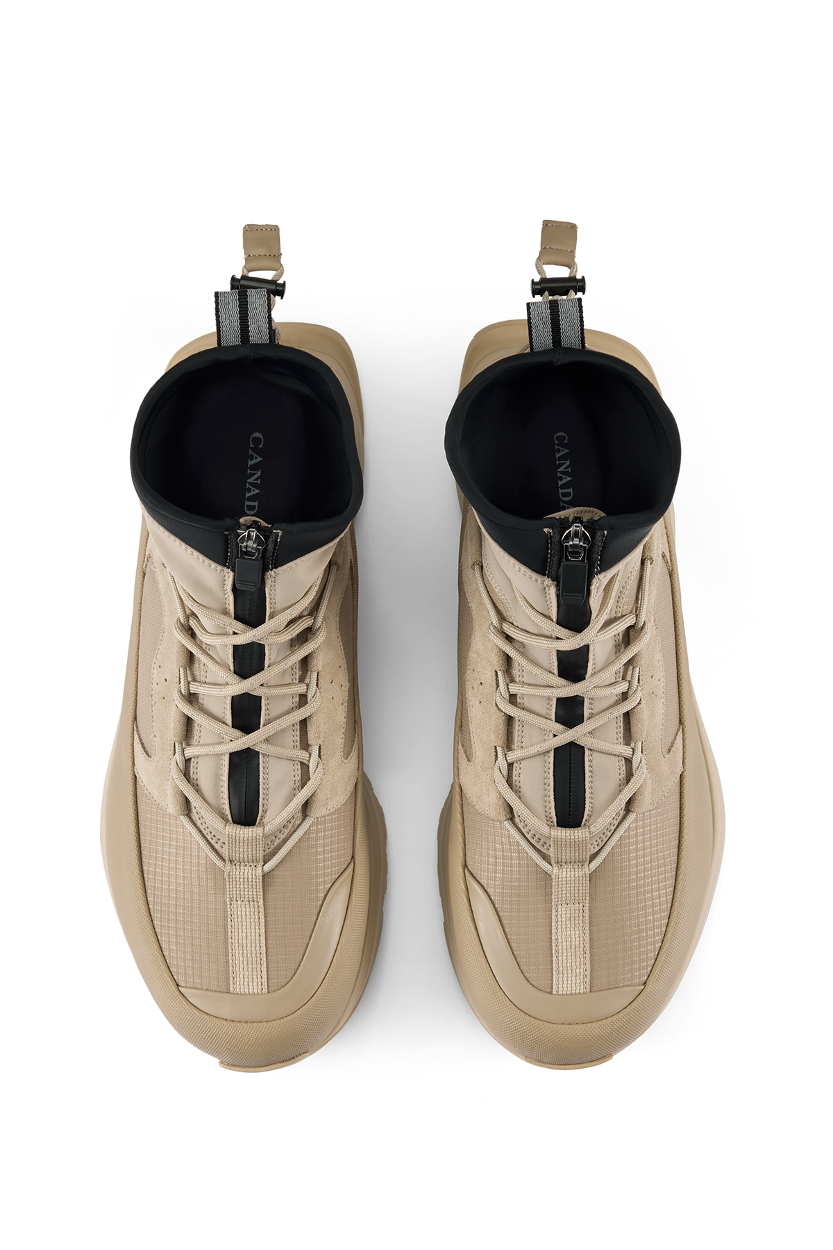 Men's Glacier Trail High Sneaker - Tan/Fossil 1238 - off_top_01