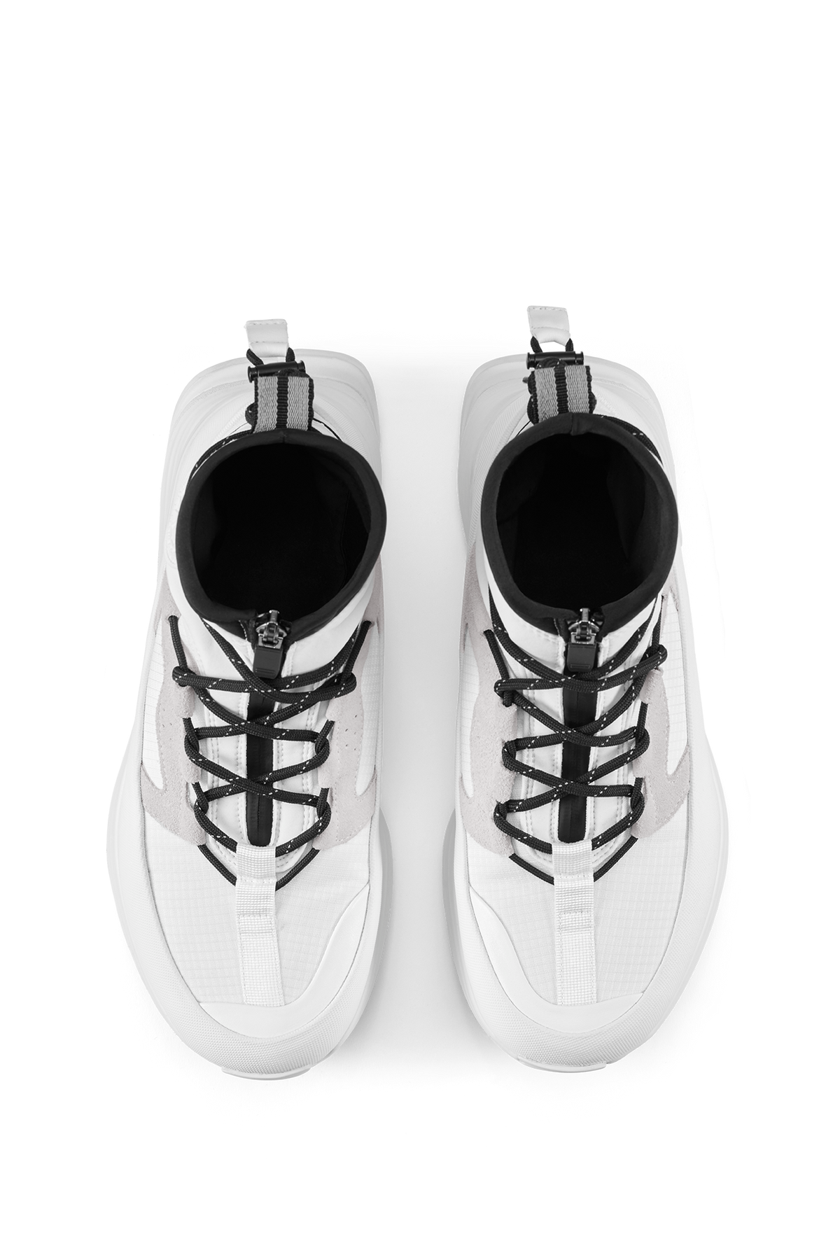 Women's Glacier Trail High Sneaker - White 25 - off_top_01